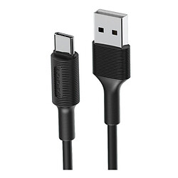 USB кабель Borofone BX1, Type-C, 1.0 м., Черный