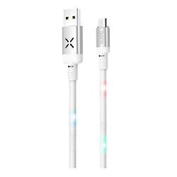 USB кабель Hoco U63 Spirit, MicroUSB, 1.2 м., Білий