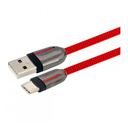 USB кабель Hoco U74 Grand, Type-C, 1.2 м., Червоний