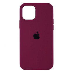 Чохол (накладка) Apple iPhone 12 / iPhone 12 Pro, Original Soft Case, Бордовий