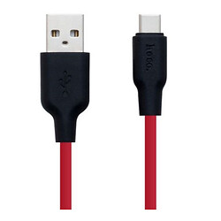USB кабель Hoco X21 Plus, Type-C, 2.0 м., Чорний