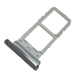 Держатель SIM-карты Samsung N980 Galaxy Note 20, С разъемом на карту памяти, Серый