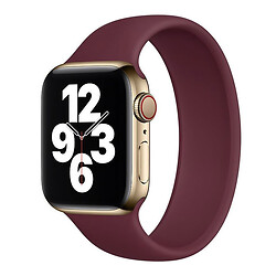 Ремінець Apple Watch 38 / Watch 40, Band Silicone Mono, Бордовий
