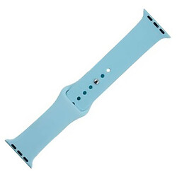 Ремінець Apple Watch 38 / Watch 40, Silicone WatchBand, Sea Blue, Бірюзовий