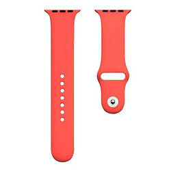 Ремінець Apple Watch 38 / Watch 40, Silicone WatchBand, Кораловий