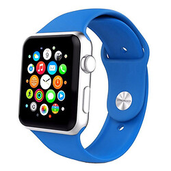 Ремінець Apple Watch 38 / Watch 40, Silicone WatchBand, Azure, Синій