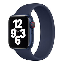 Ремешок Apple Watch 38 / Watch 40, Band Silicone Mono, Синий