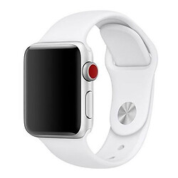 Ремінець Apple Watch 42 / Watch 44, Silicone WatchBand, Білий