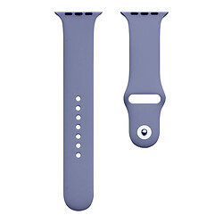 Ремінець Apple Watch 42 / Watch 44, Silicone WatchBand, Lavander Grey, Лавандовий