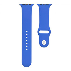 Ремешок Apple Watch 42 / Watch 44, Silicone WatchBand, Azure, Синий