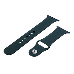 Ремешок Apple Watch 42 / Watch 44, Silicone WatchBand, Dark Green, Зеленый