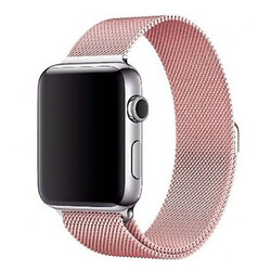 Ремінець Apple Watch 44, Milanese loop, Рожевий