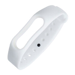 Ремешок Xiaomi Mi Band 2, Silicone Band, Белый