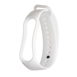 Ремінець Xiaomi Mi Band 5 / Mi Band 6, Silicone Band, Білий