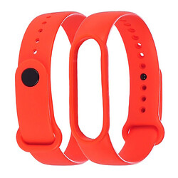 Ремешок Xiaomi Mi Band 5, Silicone Band, Оранжевый