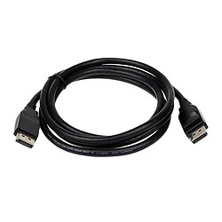Кабель DisplayPort-DisplayPort, 1.8 м., Чорний