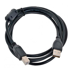 Кабель USB-BM, USB-BM, 1.5 м., Чорний