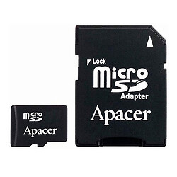 Карта пам'яті Apacer microSDXC UHS-1, 64 Гб.