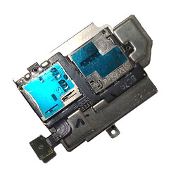 Шлейф Sony E2105 Xperia E4, з роз'ємом на sim карту, з роз'ємом на карту пам'яті