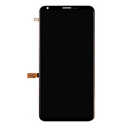 Дисплей (екран) LG V35 Plus ThinQ / V35 ThinQ, з сенсорним склом, чорний