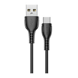 USB кабель Borofone BX51 Triumph, Type-C, 1.0 м., Черный