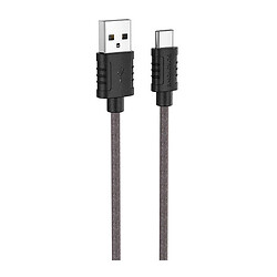 USB кабель Borofone BX52 Airy, Type-C, 1.0 м., Чорний