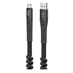 USB кабель Hoco U78, Type-C, 1.2 м., Чорний