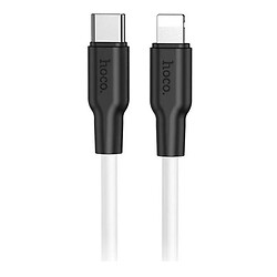 USB кабель Hoco X21 Plus Apple iPhone 15 Plus / iPhone 15 Pro Max / iPhone 15 / iPhone 15 Pro / iPhone SE 2022 / iPhone 14 Pro Max / iPhone 14 Plus / iPhone 14 Pro / iPhone 14 / iPhone 13 Pro / iPhone 13 Mini / iPhone 13, Lightning, 1.0 м., Черный