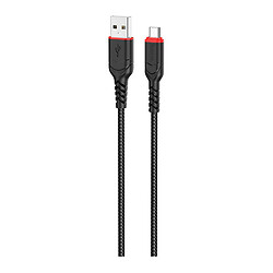 USB кабель Hoco X59, MicroUSB, 1.0 м., Чорний