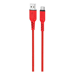 USB кабель Hoco X59, Type-C, 1.0 м., Красный