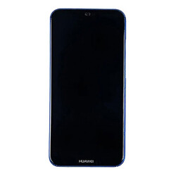 Дисплей (екран) Huawei P20 Pro, З рамкою, З сенсорним склом, OLED, Синій