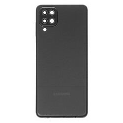 Задня кришка Samsung A125 Galaxy A12, High quality, Чорний
