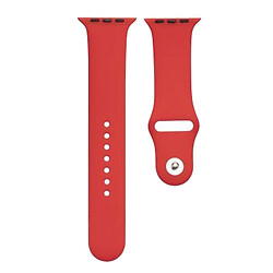 Ремешок Apple Watch 38 / Watch 40, Silicone WatchBand, Красный