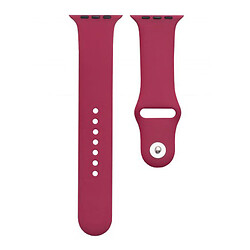 Ремінець Apple Watch 42 / Watch 44, Silicone WatchBand, Бордовий