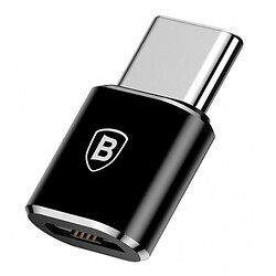 Адаптер Baseus CAMOTG-01, Type-C, MicroUSB, Черный