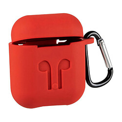 Чехол (накладка) Apple AirPods / AirPods 2, Ultra Thin Silicone Case, Красный