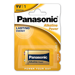 Батарейка 6LR61 / 9В Panasonic Alkaline Power 6LF22 / MN1604 / MX1604