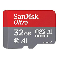 Карта пам'яті microSDHC SanDisk Ultra UHS-1, 32 Гб.