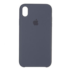 Чохол (накладка) Apple iPhone X / iPhone XS, Original Soft Case, Темно синій, Синій