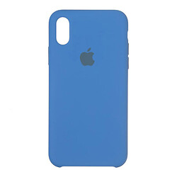 Чохол (накладка) Apple iPhone XS Max, Original Soft Case, Delft Blue, Синій