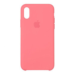 Чохол (накладка) Apple iPhone XS Max, Original Soft Case, Hibiscus, Рожевий