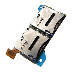 Шлейф Sony D5322 Xperia T2 Ultra, З роз'ємом на sim карту
