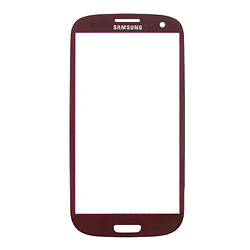 Стекло Samsung I9190 Galaxy S4 mini / I9192 Galaxy S4 Mini Duos / I9195 Galaxy S4 Mini, Красный