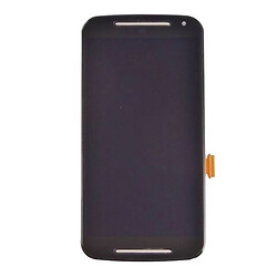 Дисплей (экран) Motorola XT1072 Moto G2, С сенсорным стеклом, Черный