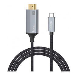 USB кабель Hoco UA13, HDMI, Чорний