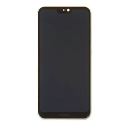 Дисплей (екран) Huawei Nova 3e / P20 Lite, Original (PRC), З сенсорним склом, З рамкою, Золотий
