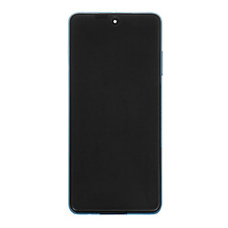 Дисплей (екран) Xiaomi Mi 10T Lite / Pocophone X3 / Pocophone X3 Pro, High quality, З рамкою, З сенсорним склом, Синій