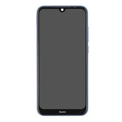 Дисплей (екран) Xiaomi Redmi Note 8t, Original (100%), З сенсорним склом, З рамкою, Синій