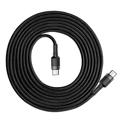 USB кабель Baseus CATKLF-HG1 Cafule, Type-C, 2.0 м., Чорний