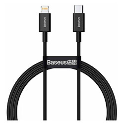 USB кабель Baseus CATLYS-A01 Superior Series Apple iPhone SE 2022 / iPhone 14 Pro Max / iPhone 14 Plus / iPhone 14 Pro / iPhone 14 / iPhone 13 Pro / iPhone 13 Mini / iPhone 13 / iPhone 13 Pro Max / iPhone 12 Mini, Lightning, 1.0 м., Чорний